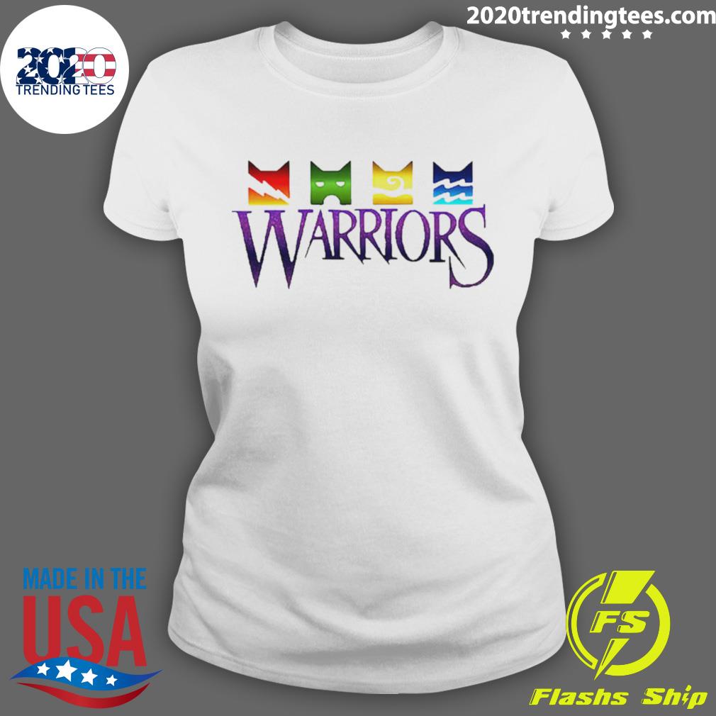 Nice warrior Cats Logo - Adult & Kids T-Shirts, Sweatshirts & Hoodies apparel design preview 3
