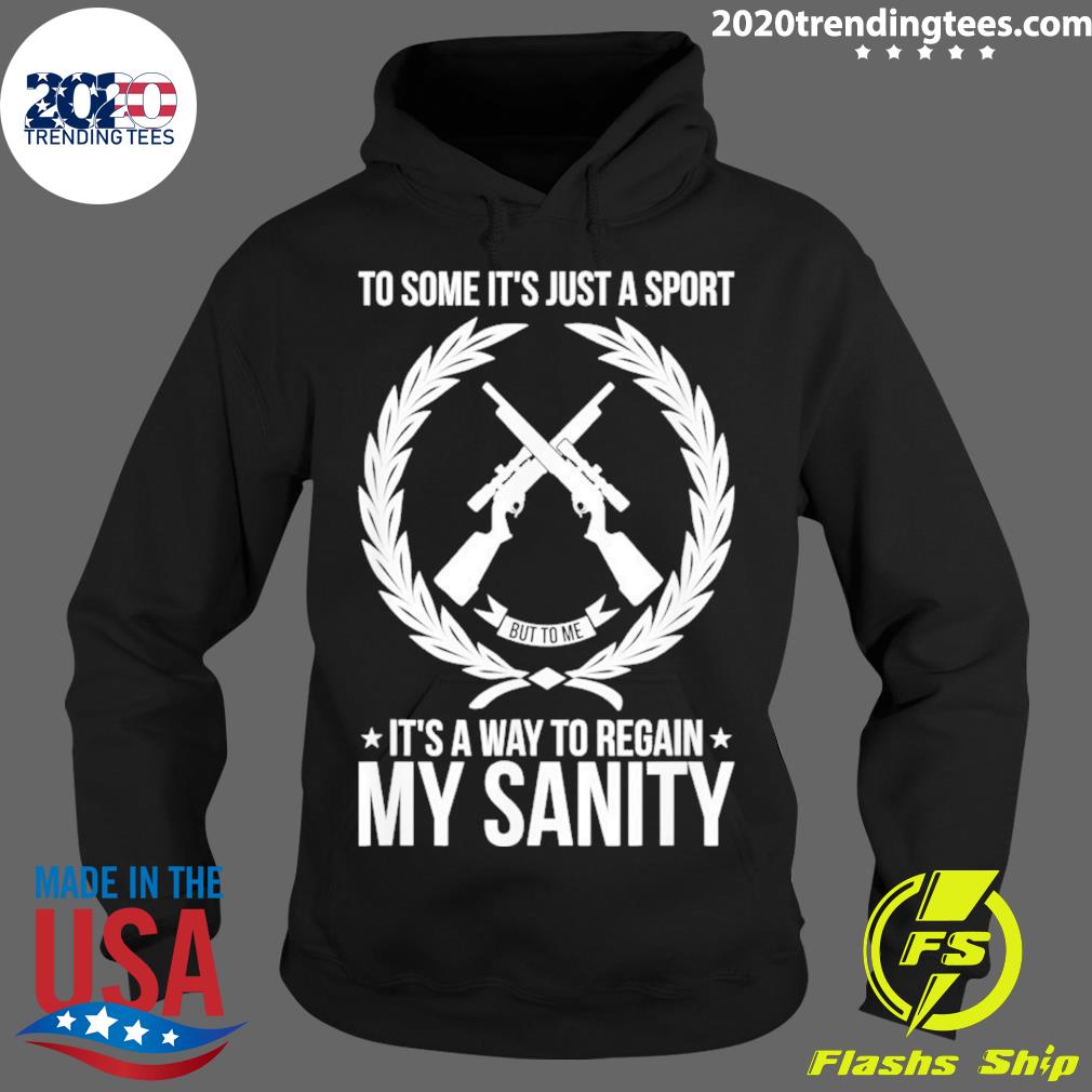 Nice way To Regain My Sanity Coyote Hunting - Adult & Kids T-Shirts, Sweatshirts & Hoodies apparel design preview 2
