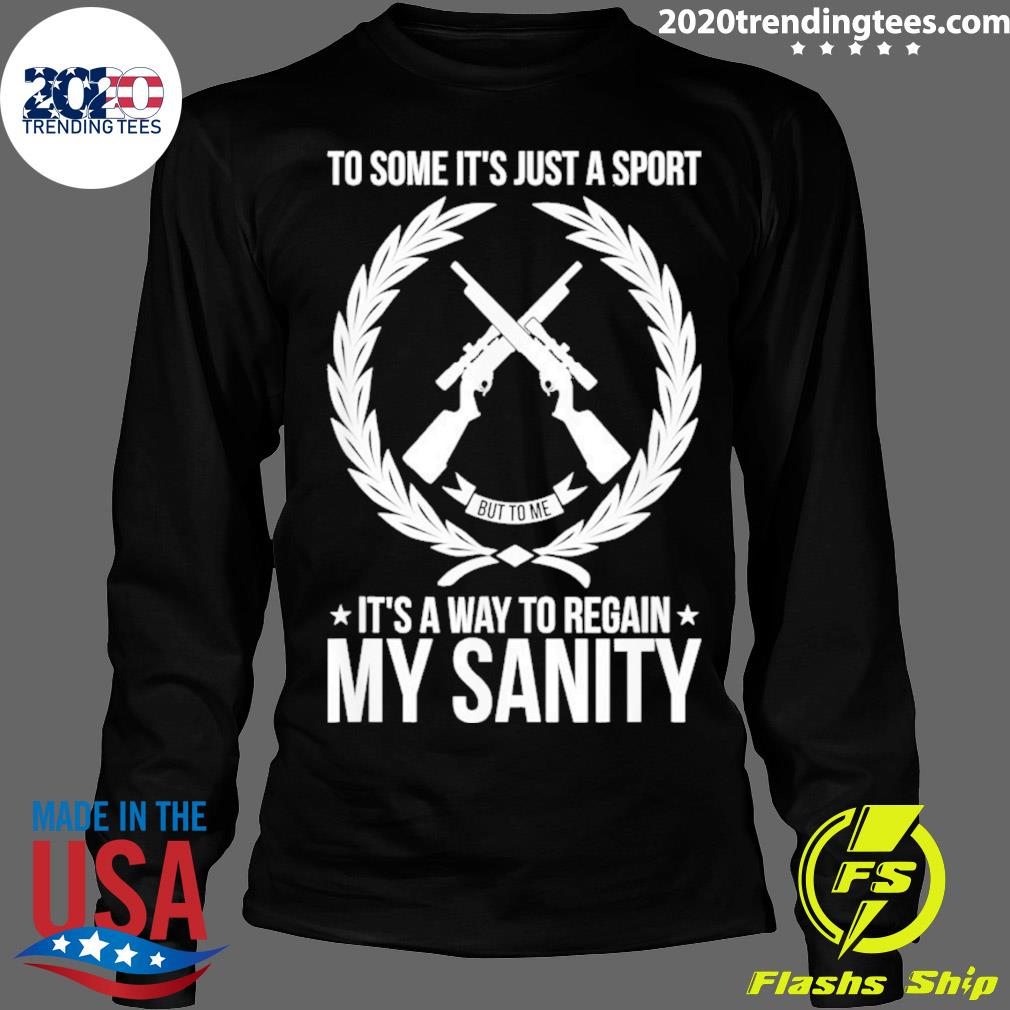 Nice way To Regain My Sanity Coyote Hunting - Adult & Kids T-Shirts, Sweatshirts & Hoodies apparel design preview 4