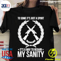 Nice way To Regain My Sanity Coyote Hunting - Adult & Kids T-Shirts, Sweatshirts & Hoodies apparel design preview 1