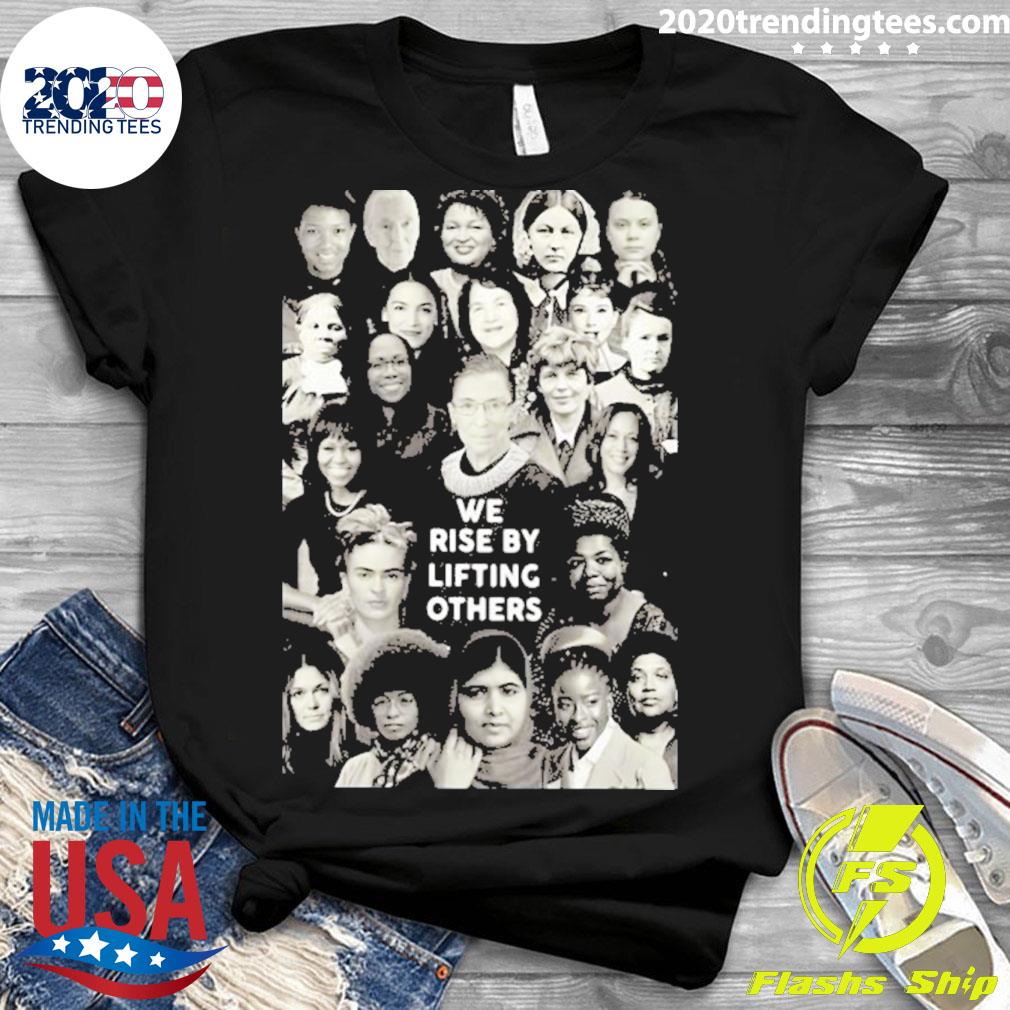 Nice we Rise By Lifting Others 2023 - Adult & Kids T-Shirts, Sweatshirts & Hoodies apparel design preview 3