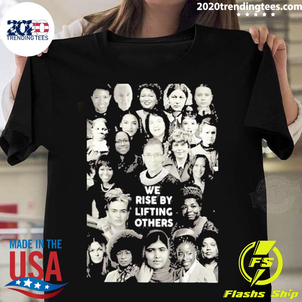 Nice we Rise By Lifting Others 2023 - Adult & Kids T-Shirts, Sweatshirts & Hoodies apparel design preview 1