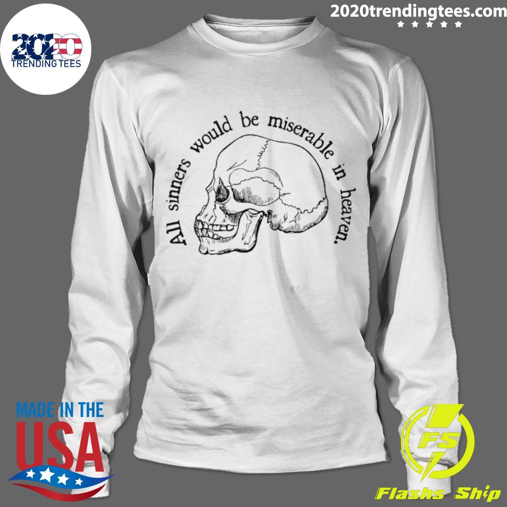 Nice wuthering Heights Skull Sinners - Adult & Kids T-Shirts, Sweatshirts & Hoodies apparel design preview 4