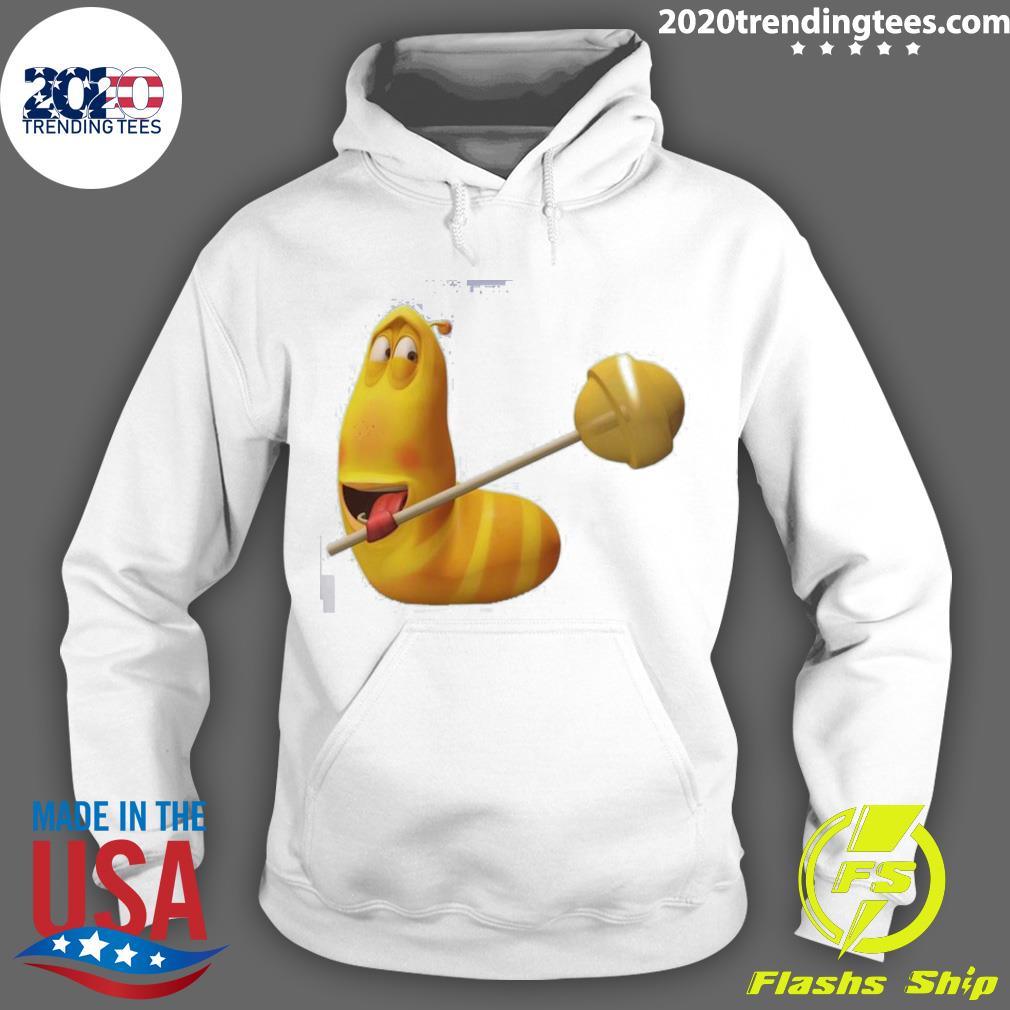 Nice yellow And Candy Larva Tuba - Adult & Kids T-Shirts, Sweatshirts & Hoodies apparel design preview 2