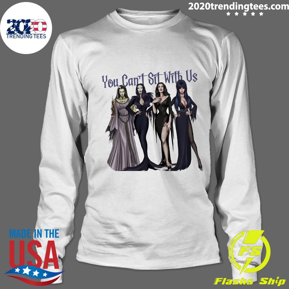 Nice you Can't Sit With Us Retro Halloween - Adult & Kids T-Shirts, Sweatshirts & Hoodies apparel design preview 4
