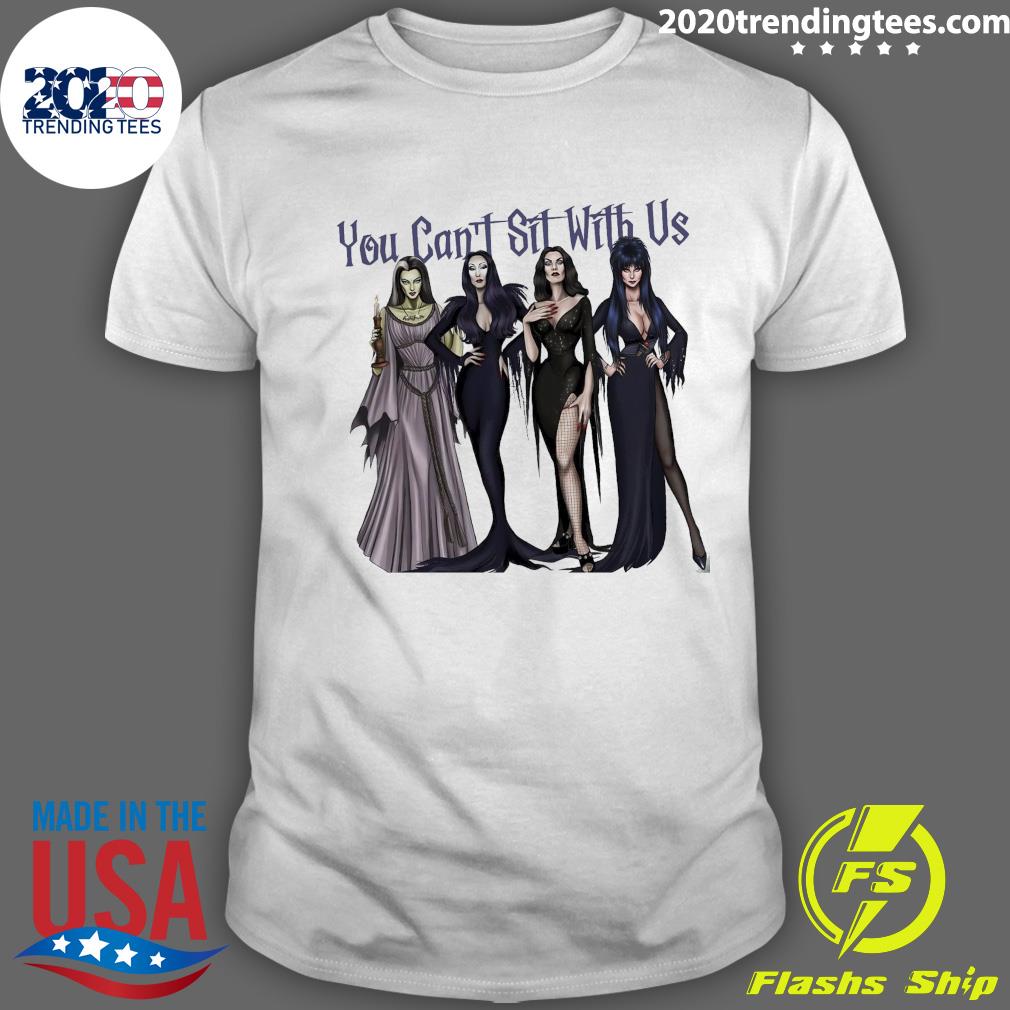 Nice you Can't Sit With Us Retro Halloween - Adult & Kids T-Shirts, Sweatshirts & Hoodies apparel design preview 1