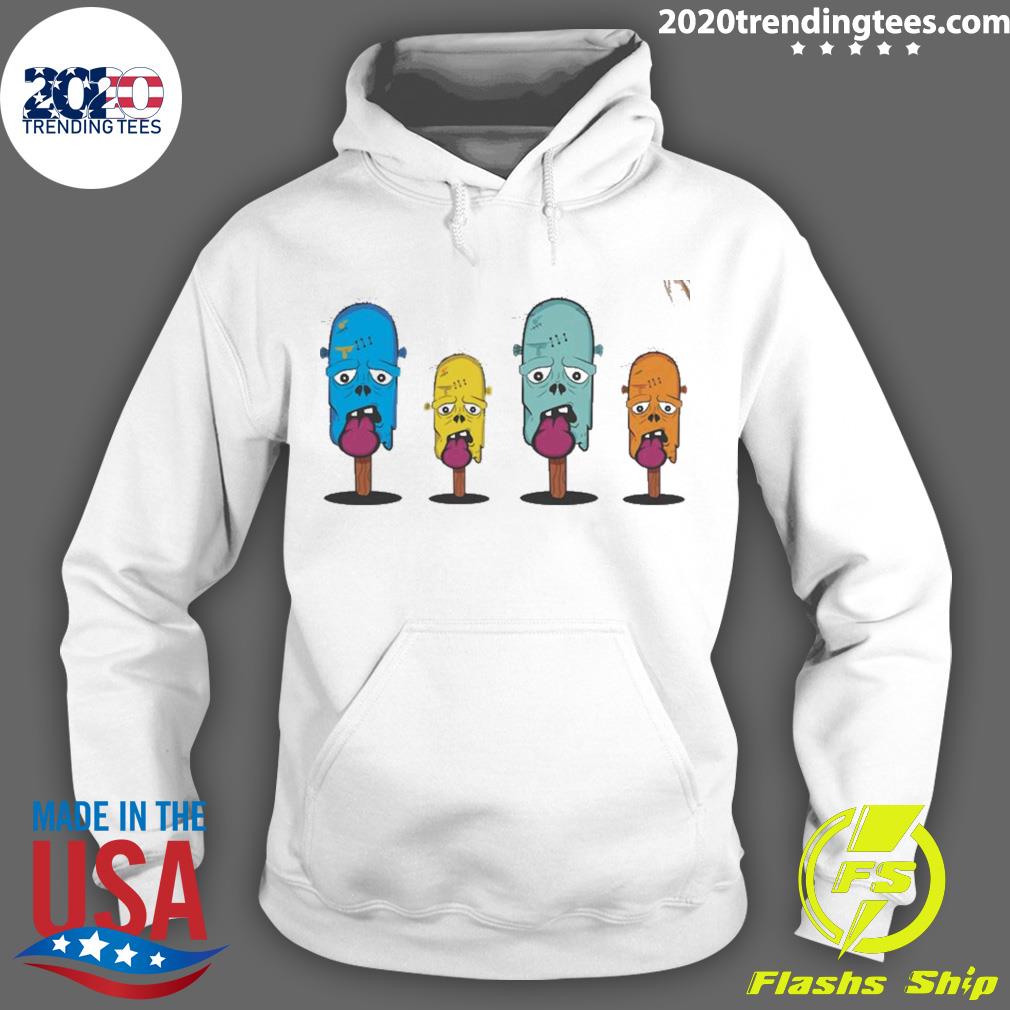 Nice zombie Ice Cream Halloween - Adult & Kids T-Shirts, Sweatshirts & Hoodies apparel design preview 2