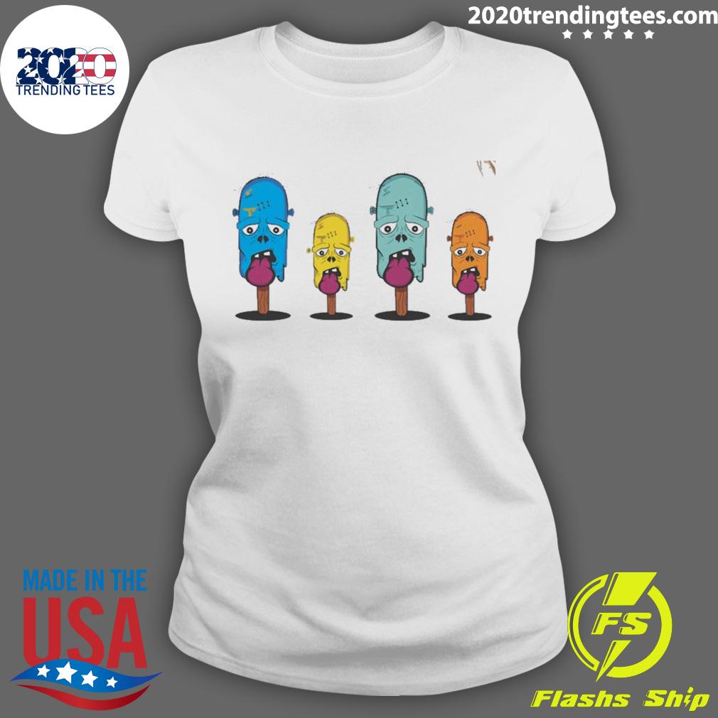 Nice zombie Ice Cream Halloween - Adult & Kids T-Shirts, Sweatshirts & Hoodies apparel design preview 3