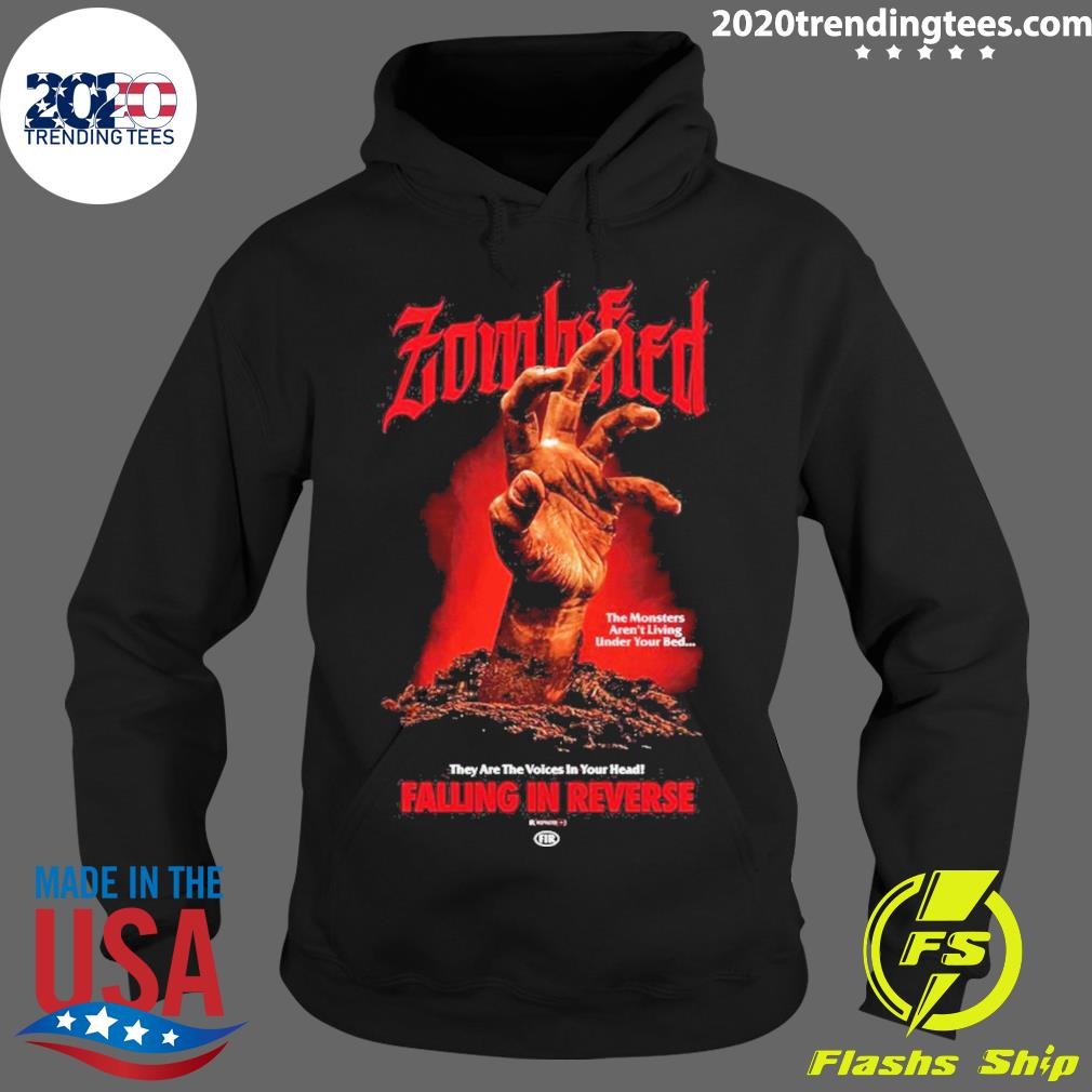 Nice zombified Falling In Reverse - Adult & Kids T-Shirts, Sweatshirts & Hoodies apparel design preview 2
