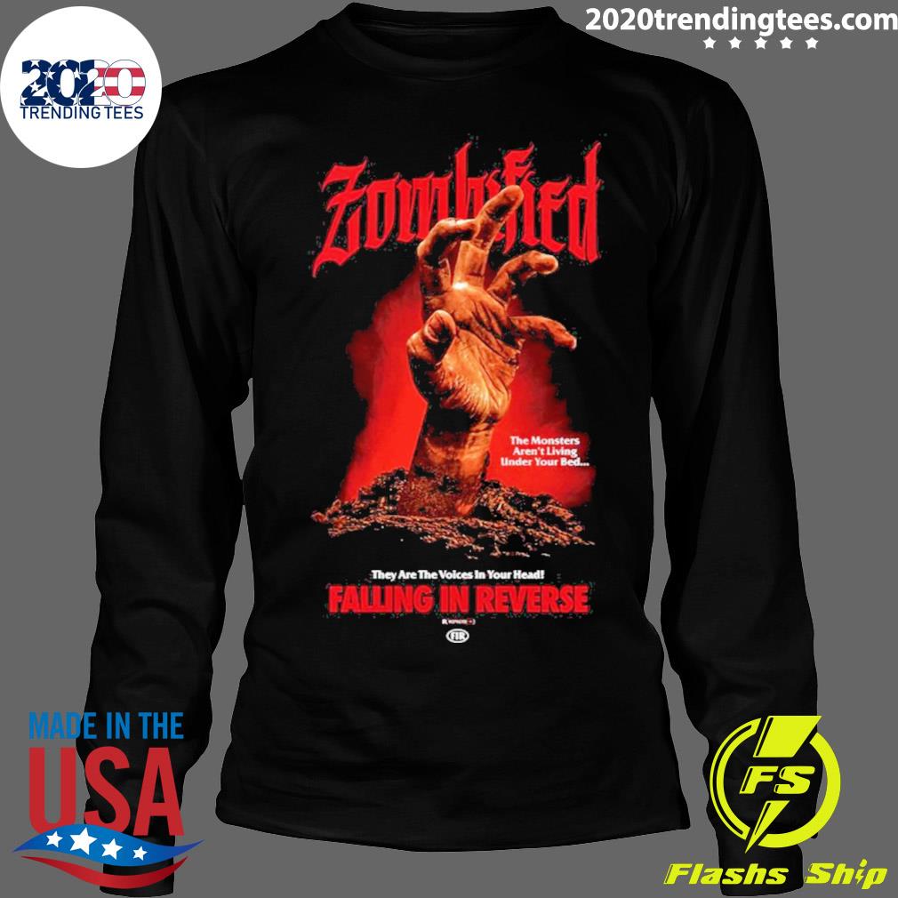 Nice zombified Falling In Reverse - Adult & Kids T-Shirts, Sweatshirts & Hoodies apparel design preview 4