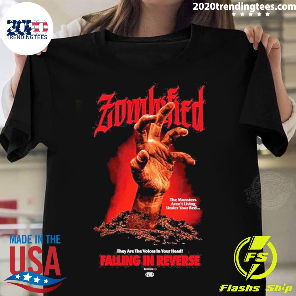 Nice zombified Falling In Reverse - Adult & Kids T-Shirts, Sweatshirts & Hoodies apparel design preview 1
