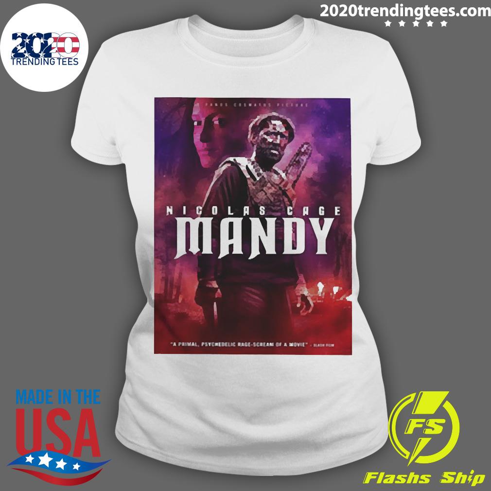 Nicolas Cage Mandy - Adult & Kids T-Shirts, Sweatshirts & Hoodies apparel design preview 3