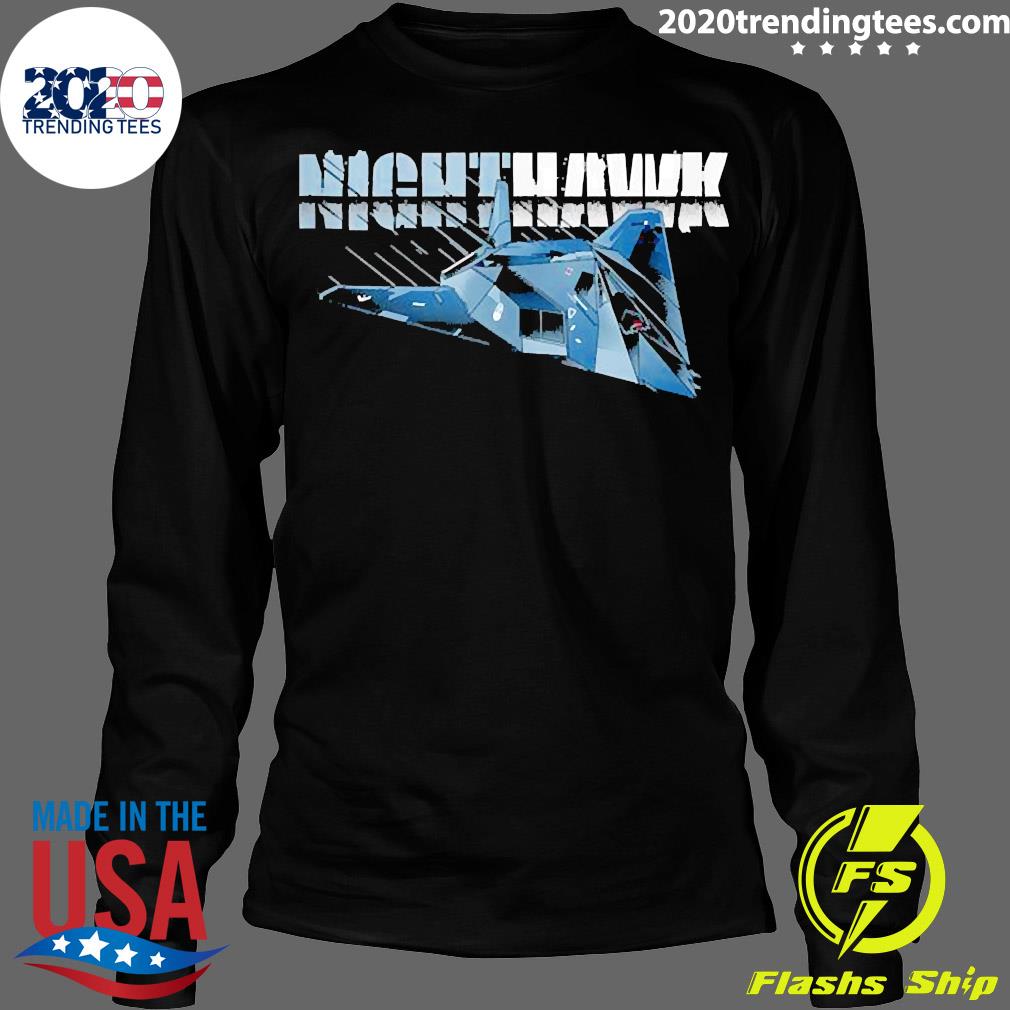 Nighthawk Military Airplane Stealth Fighter - Adult & Kids T-Shirts, Sweatshirts & Hoodies apparel design preview 4
