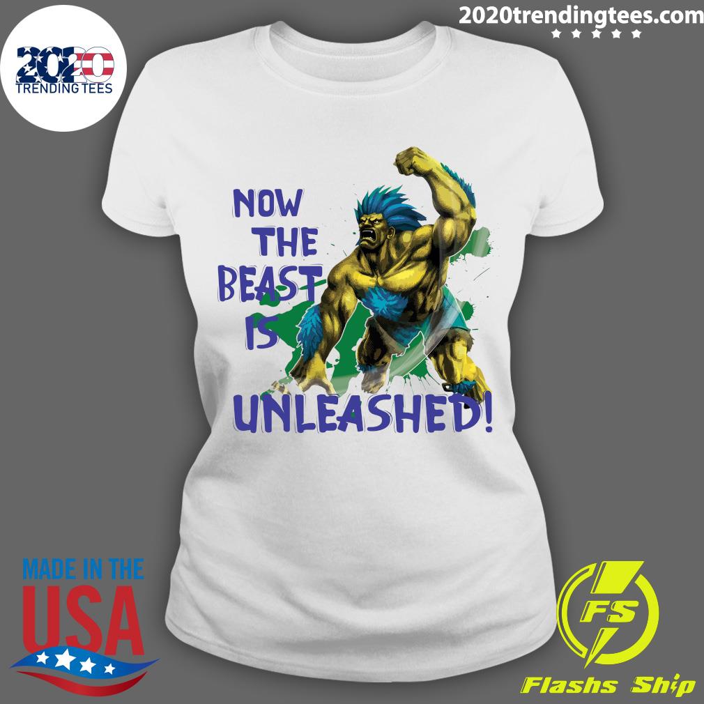 Now The Beast Is Unleashed - Adult & Kids T-Shirts, Sweatshirts & Hoodies apparel design preview 3