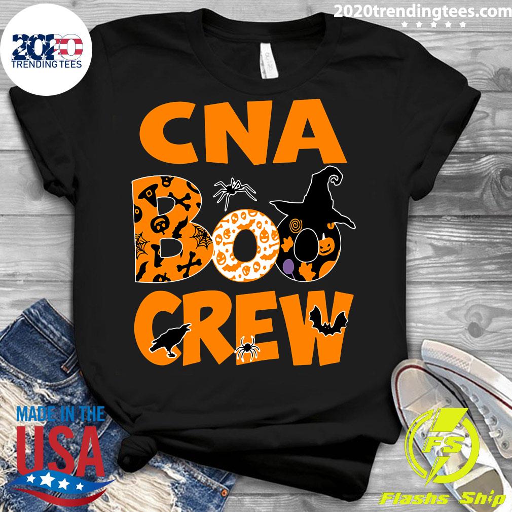 Nurse CNA Boo Crew Halloween - Adult & Kids T-Shirts, Sweatshirts & Hoodies apparel design preview 3