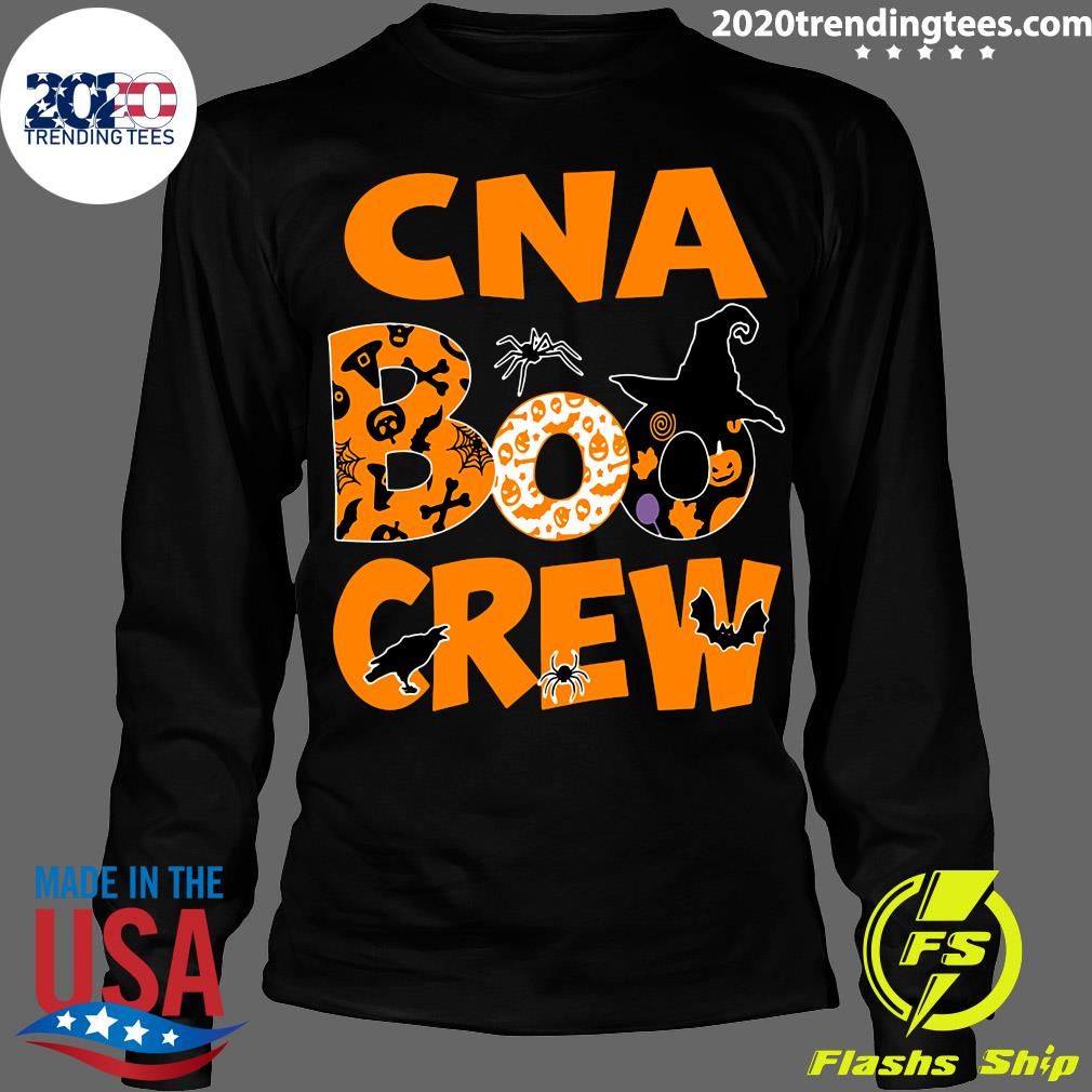 Nurse CNA Boo Crew Halloween - Adult & Kids T-Shirts, Sweatshirts & Hoodies apparel design preview 4