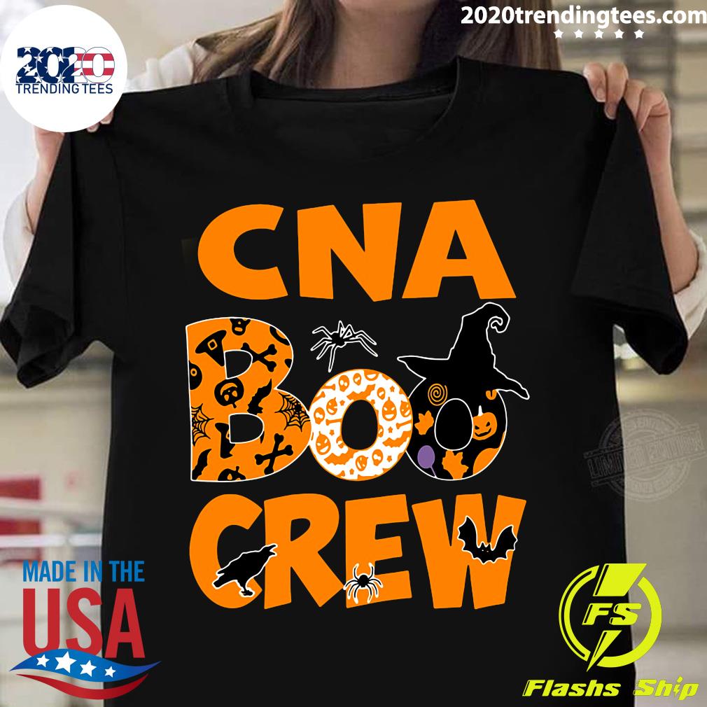 Nurse CNA Boo Crew Halloween - Adult & Kids T-Shirts, Sweatshirts & Hoodies apparel design preview 1
