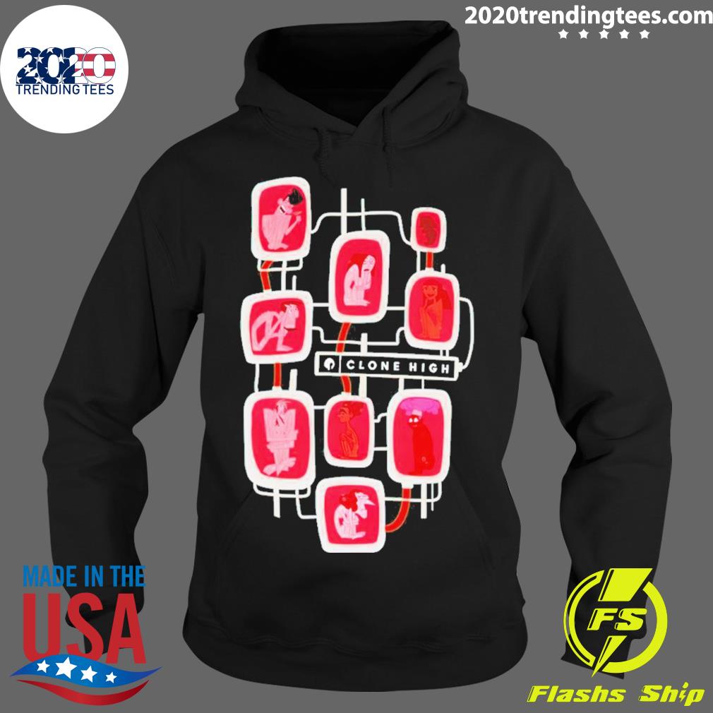 Official clone High Character Pods - Adult & Kids T-Shirts, Sweatshirts & Hoodies apparel design preview 2