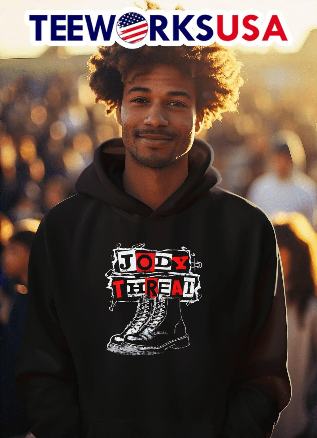 Jody Threat Ransom - Adult & Kids T-Shirts, Sweatshirts & Hoodies apparel design preview 2