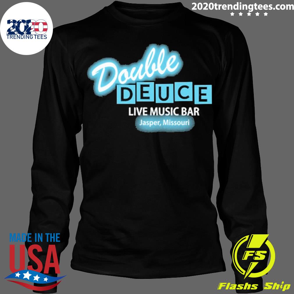 Offcial double Deuce Live Music Bar Jasper Missouri - Adult & Kids T-Shirts, Sweatshirts & Hoodies apparel design preview 4