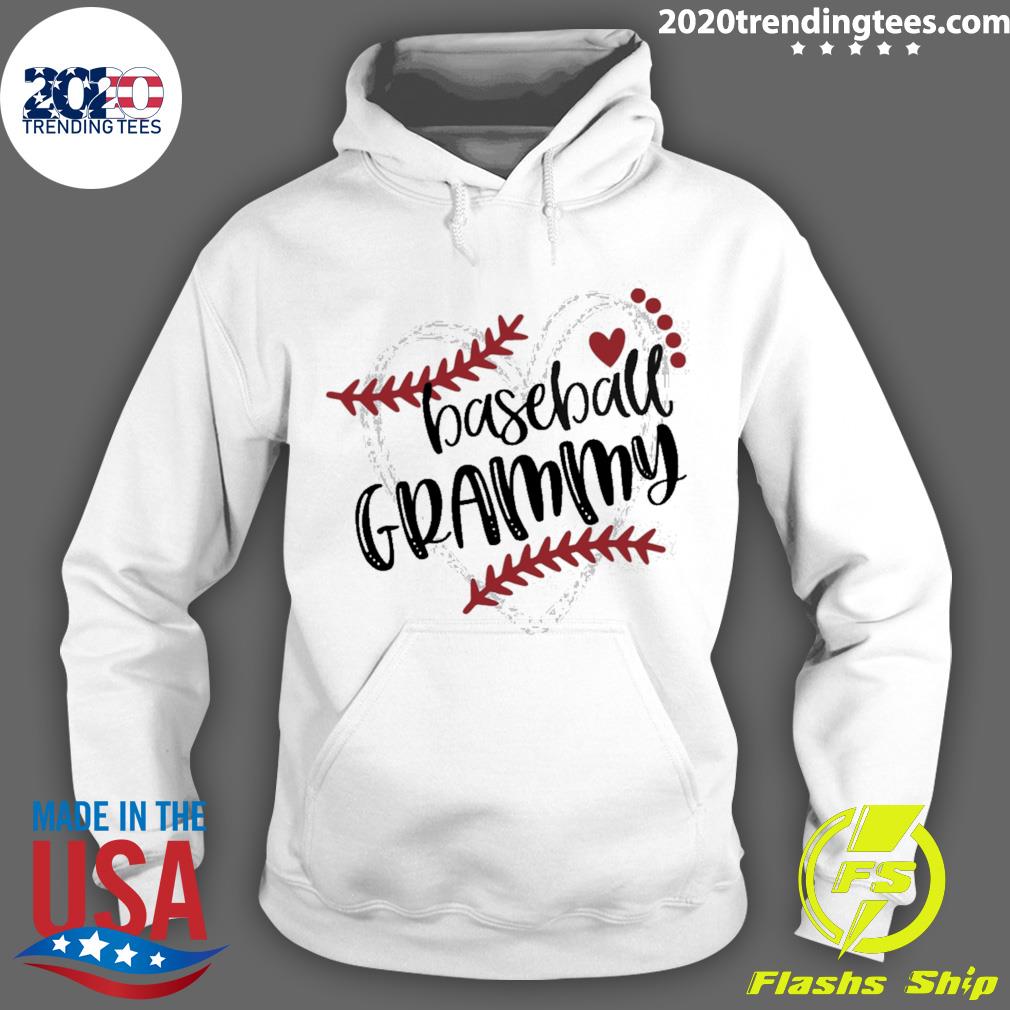 Offcial heart Baseball Grammy - Adult & Kids T-Shirts, Sweatshirts & Hoodies apparel design preview 2