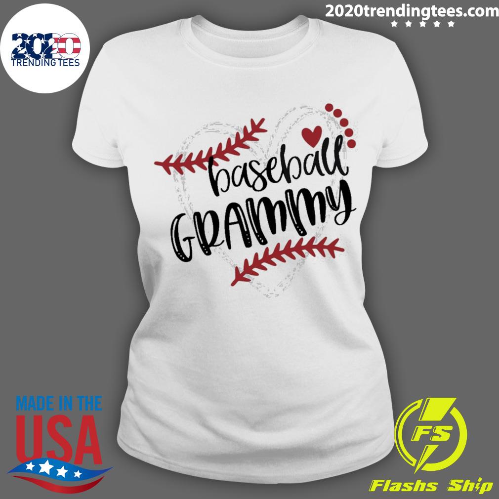 Offcial heart Baseball Grammy - Adult & Kids T-Shirts, Sweatshirts & Hoodies apparel design preview 3