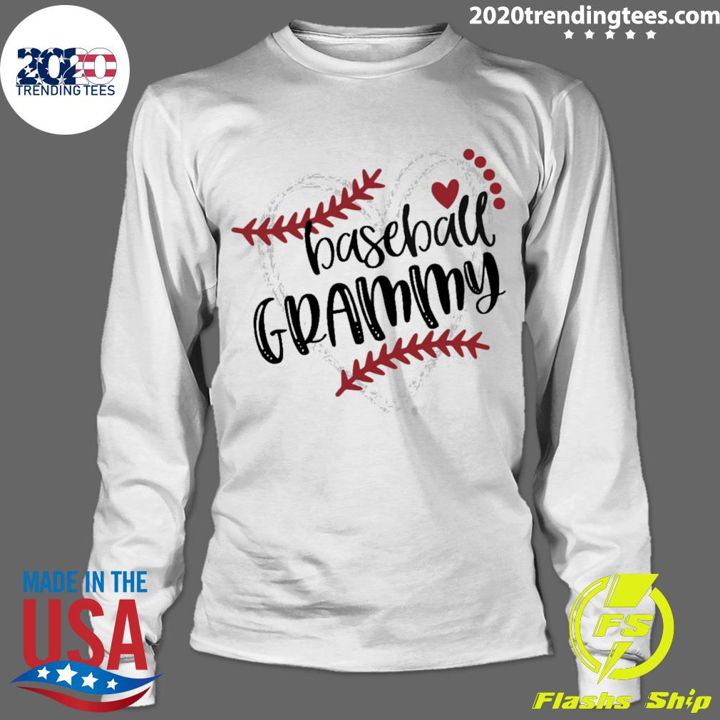 Offcial heart Baseball Grammy - Adult & Kids T-Shirts, Sweatshirts & Hoodies apparel design preview 4