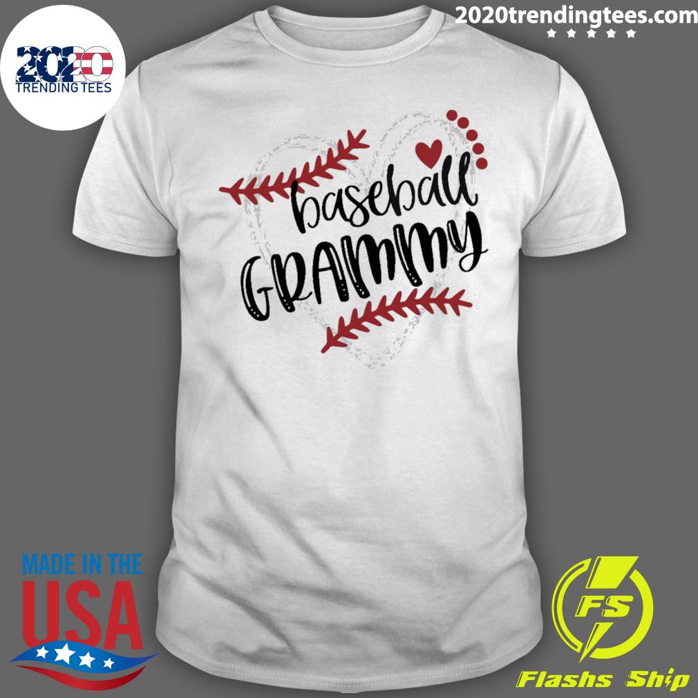 Offcial heart Baseball Grammy - Adult & Kids T-Shirts, Sweatshirts & Hoodies apparel design preview 1