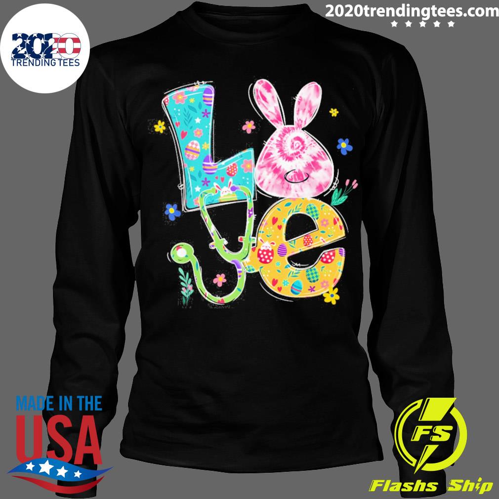 Offcial love Bunny Nurse Easter - Adult & Kids T-Shirts, Sweatshirts & Hoodies apparel design preview 4