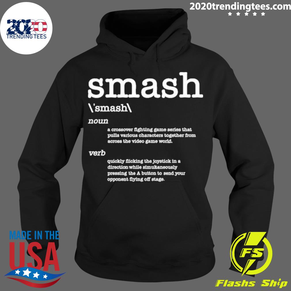 Offcial smash Noun A Crossover Fighting Game Series - Adult & Kids T-Shirts, Sweatshirts & Hoodies apparel design preview 2