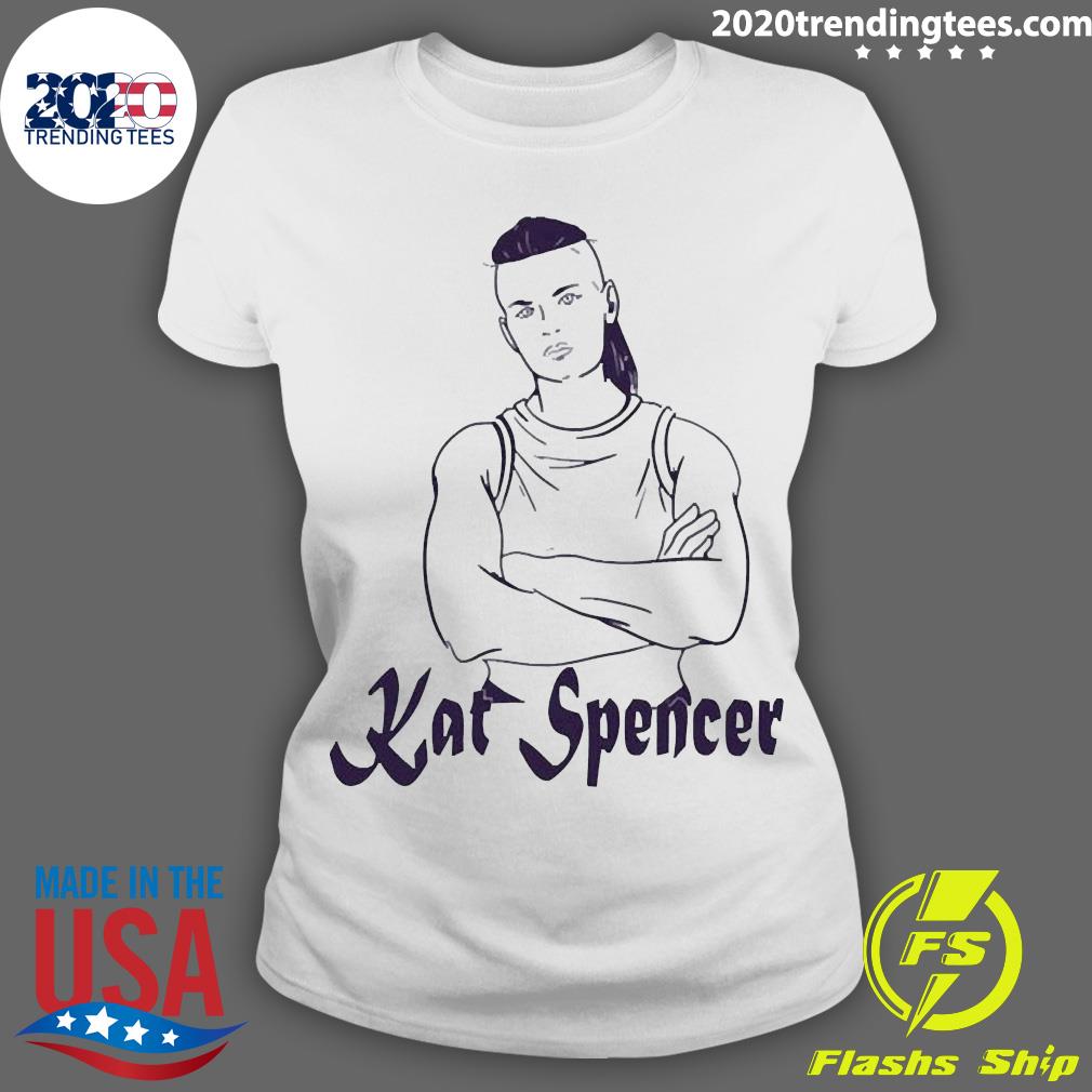 Officia Pro Wrestling Kat Spencer - Adult & Kids T-Shirts, Sweatshirts & Hoodies apparel design preview 3