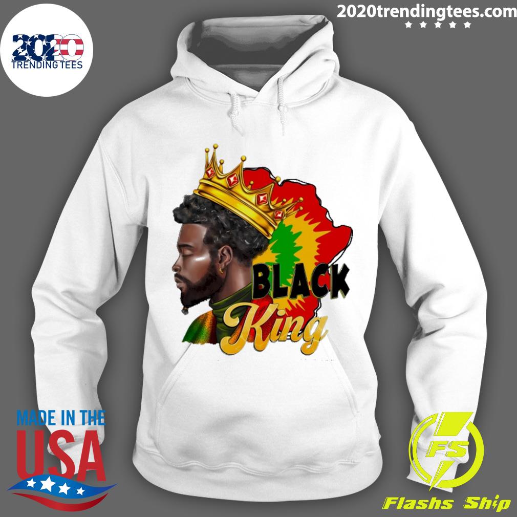 Official 1865 juneteenth black king - Adult & Kids T-Shirts, Sweatshirts & Hoodies apparel design preview 2