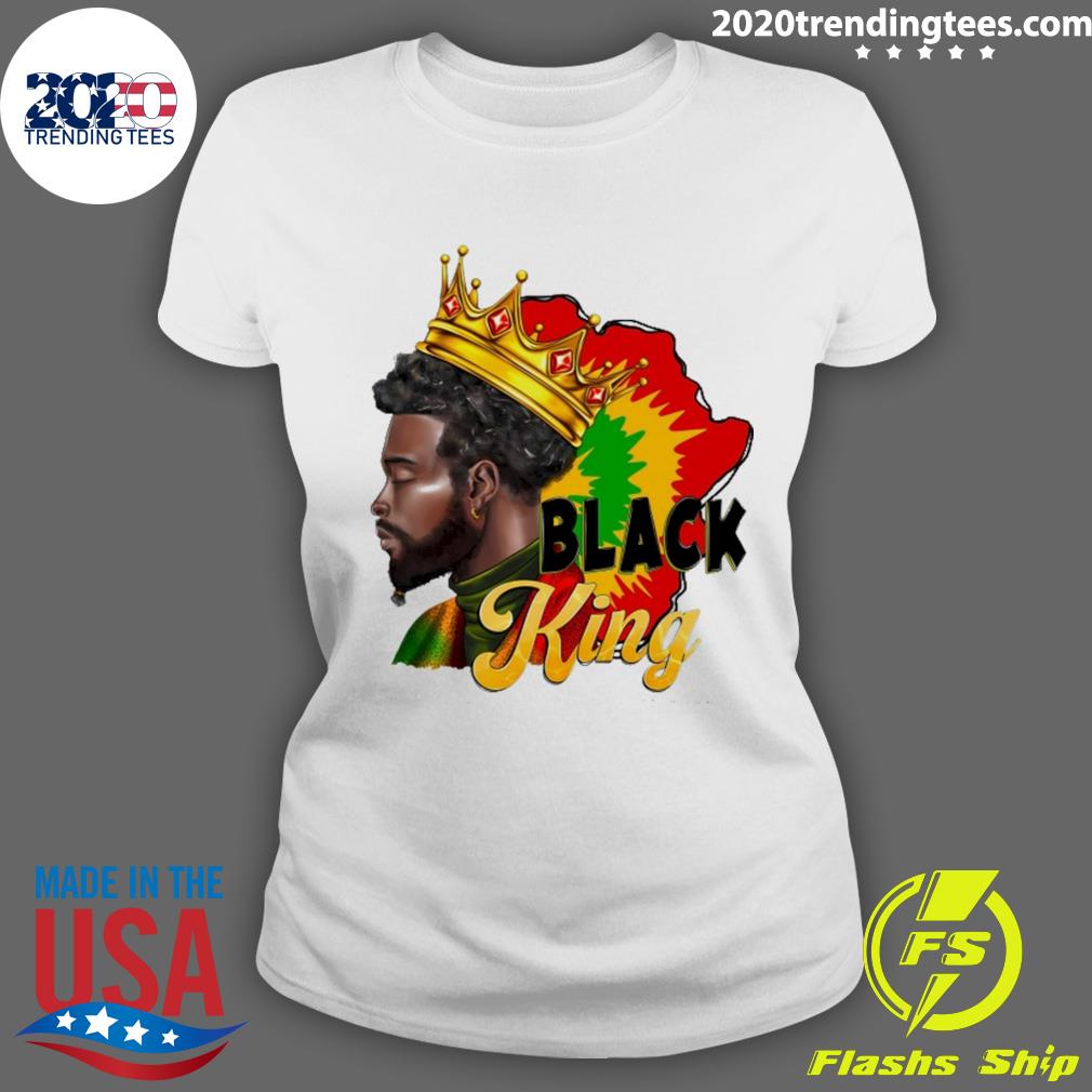 Official 1865 juneteenth black king - Adult & Kids T-Shirts, Sweatshirts & Hoodies apparel design preview 3