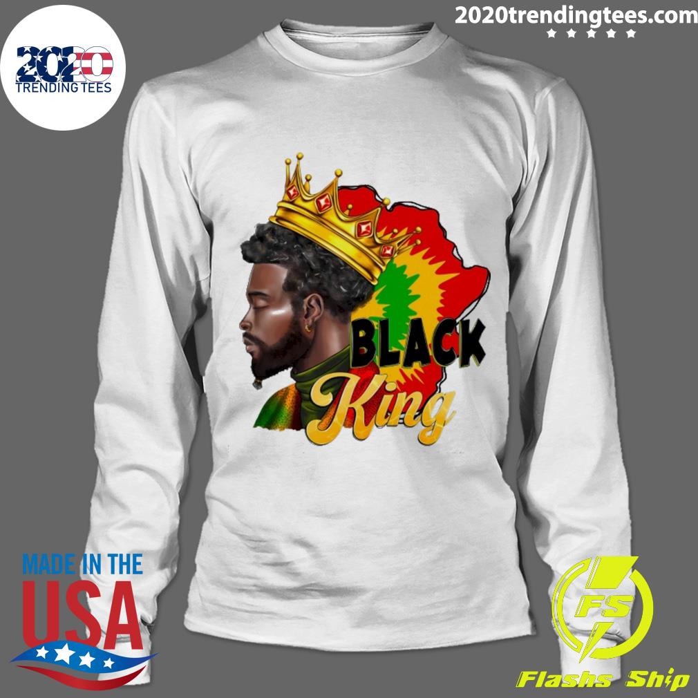 Official 1865 juneteenth black king - Adult & Kids T-Shirts, Sweatshirts & Hoodies apparel design preview 4