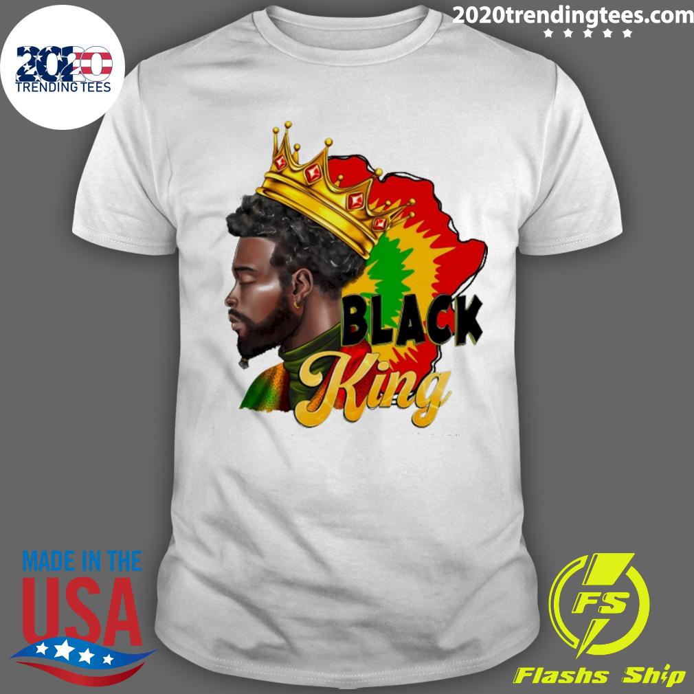 Official 1865 juneteenth black king - Adult & Kids T-Shirts, Sweatshirts & Hoodies apparel design preview 1