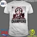 Official 2022 Sec Tournament Champions Are Gamecock - Adult & Kids T-Shirts, Sweatshirts & Hoodies apparel design preview 1