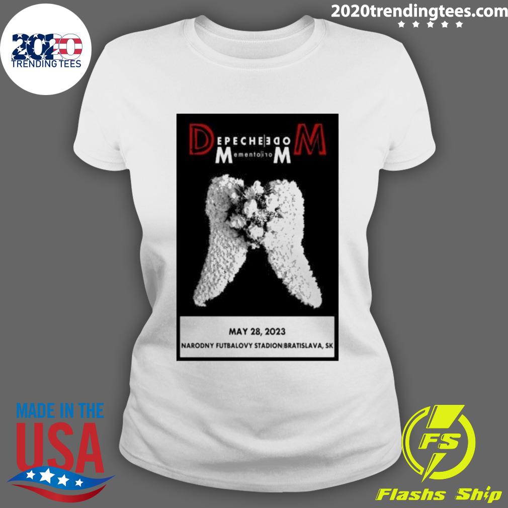 Official 2023 depeche mode event bratislava slovakia - Adult & Kids T-Shirts, Sweatshirts & Hoodies apparel design preview 3