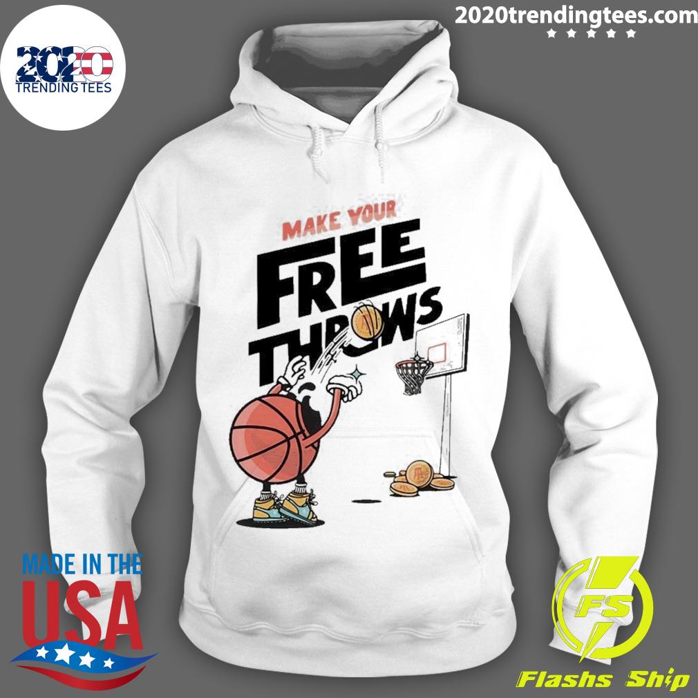 Official 2023 Make Your Free Throws - Adult & Kids T-Shirts, Sweatshirts & Hoodies apparel design preview 2