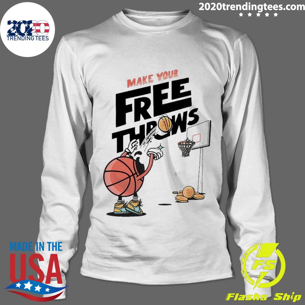 Official 2023 Make Your Free Throws - Adult & Kids T-Shirts, Sweatshirts & Hoodies apparel design preview 4
