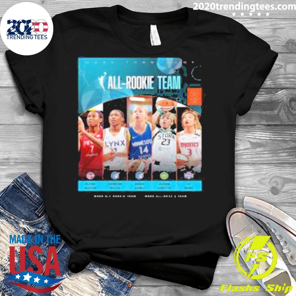 Official 2023 Wnba All-rookie Team - Adult & Kids T-Shirts, Sweatshirts & Hoodies apparel design preview 3