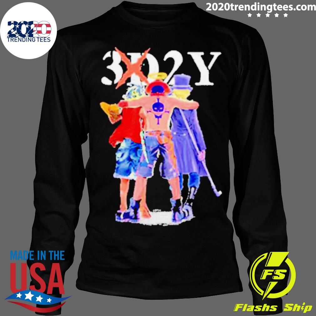 Official 3d2y One Piece Anime Monkey D Luffy - Adult & Kids T-Shirts, Sweatshirts & Hoodies apparel design preview 4