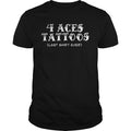 Official 4 Aces Tattoos Last - Adult & Kids T-Shirts, Sweatshirts & Hoodies apparel design preview 1