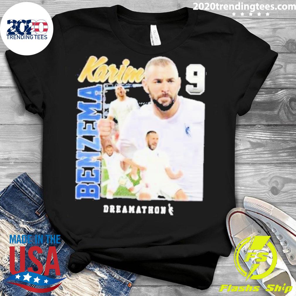 Official 433 Dreamathon Merch Karim Benzema 9 Dreams - Adult & Kids T-Shirts, Sweatshirts & Hoodies apparel design preview 3