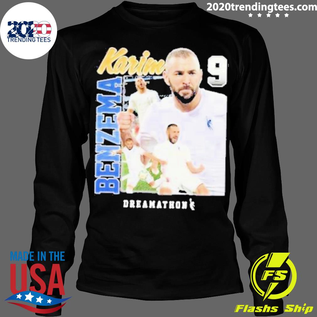 Official 433 Dreamathon Merch Karim Benzema 9 Dreams - Adult & Kids T-Shirts, Sweatshirts & Hoodies apparel design preview 4