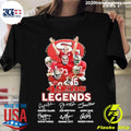 Official 49 ers legends signature thank you for the - Adult & Kids T-Shirts, Sweatshirts & Hoodies apparel design preview 1