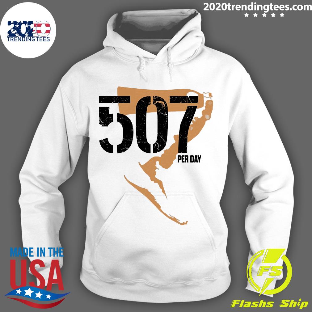 Official 507 Per Day - Adult & Kids T-Shirts, Sweatshirts & Hoodies apparel design preview 2
