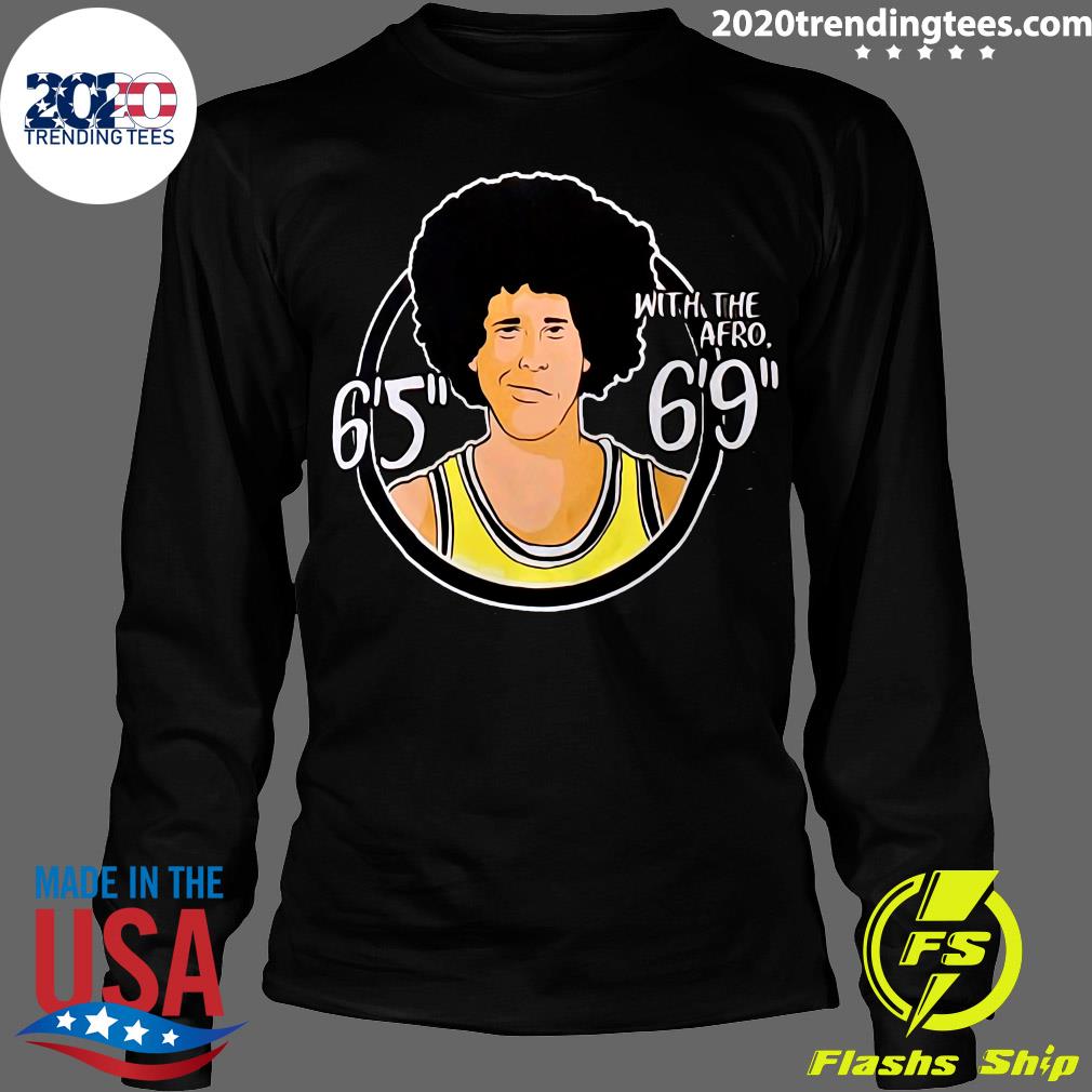 Official 65 With The Afro 69 - Adult & Kids T-Shirts, Sweatshirts & Hoodies apparel design preview 4