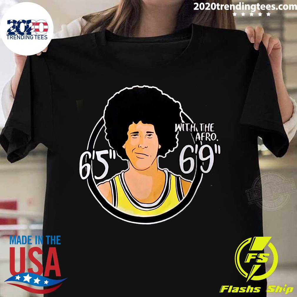 Official 65 With The Afro 69 - Adult & Kids T-Shirts, Sweatshirts & Hoodies apparel design preview 1