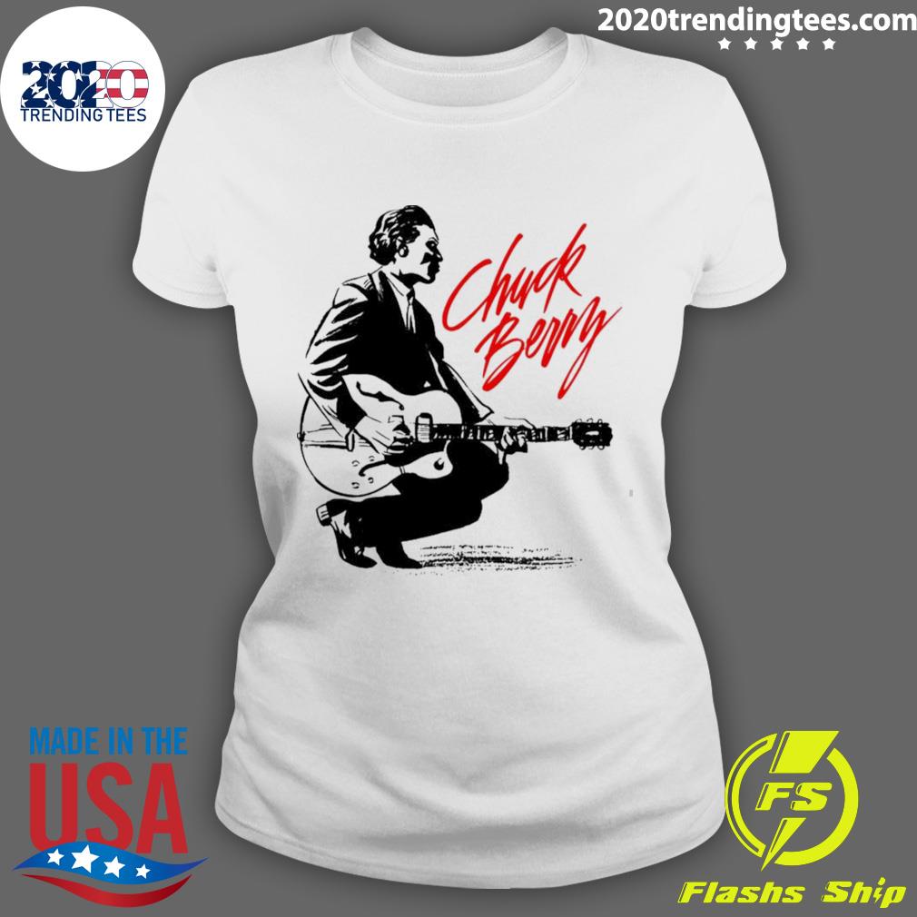 Official 90s Jazz Legend Chuck Berry - Adult & Kids T-Shirts, Sweatshirts & Hoodies apparel design preview 3