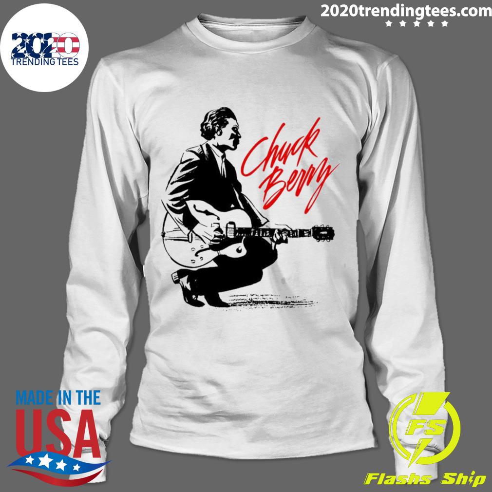 Official 90s Jazz Legend Chuck Berry - Adult & Kids T-Shirts, Sweatshirts & Hoodies apparel design preview 4